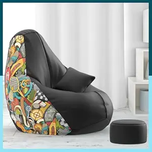 67% OFF ComfyBean 4XL Bean Bag Chair with Beans Filled