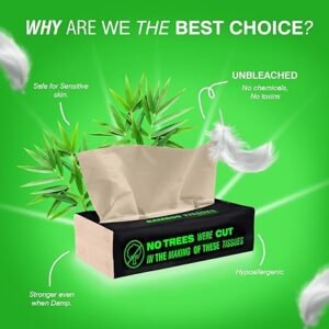 bamboo face wipe tissue