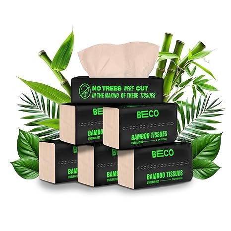 8% OFF Bamboo Soft Face Wipe 2 Ply Tissue Papers | Eco friendly