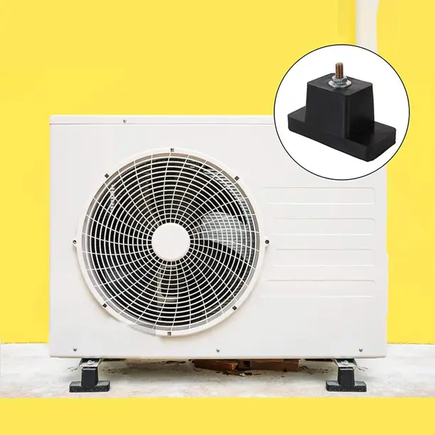 46% OFF Air Conditioner Anti-Vibration Rubber Pads (Pack of 4) | Outdoor
