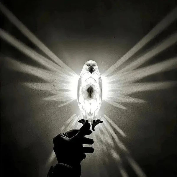 Wall-Mounted 3D Eagle Shadow LED Lamp