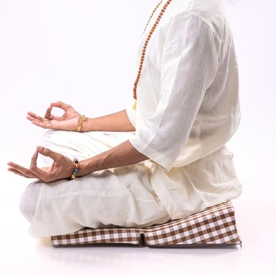 50% OFF Meditation Cushion for Floor made with HR foam | Mindful Living