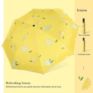 KEKEMI 3 Fold Manual Sun & Rain Umbrella for Men & Women (Pack of 1)