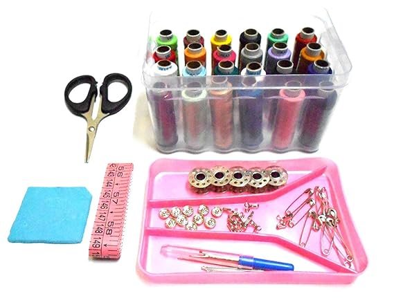 44% OFF Multipurpose Sewing Kit with Threads & Stitching Materials | Problem Solver