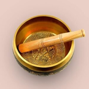 Tibetan Meditation Singing Bowl with Wooden Stick