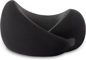 Wakeup India | Memory Foam Neck Pillow – Travelling Pillow for Sleeping & Head Support | Adjustable Head & Neck Rest for Flight & Car Travel
