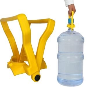 Water Can Lifter Handle – Durable Grip for 20L Bottles | Easy Lift & Carry Water Bottle Holder | Strong Water Can Handle for Effortless Lifting (Pack of 1, Yellow)