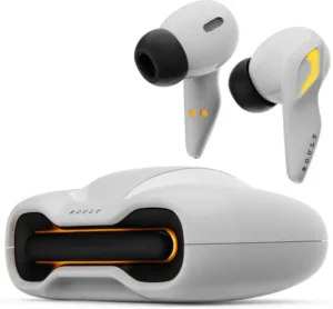 Boult Astra with Quad Mic ENC, 48Hrs Battery, Low Latency Gaming, Made in India, 5.3v Bluetooth (White Opal, True Wireless)