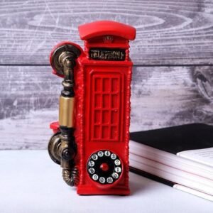 Tele Booth Table Accent Showpiece for Home Decor