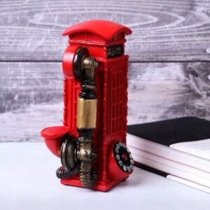 Tele Booth Table Accent Showpiece for Home Decor