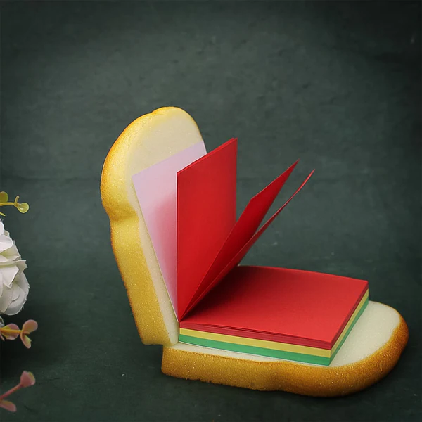 Only for ₹299 Bread Sandwich Shaped Pocket-Size Memo Pad for Note Taking | Offbeat Essentials