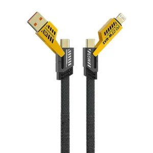4-in-1 USB C Fast Charging Cable 65w No Driver Needed