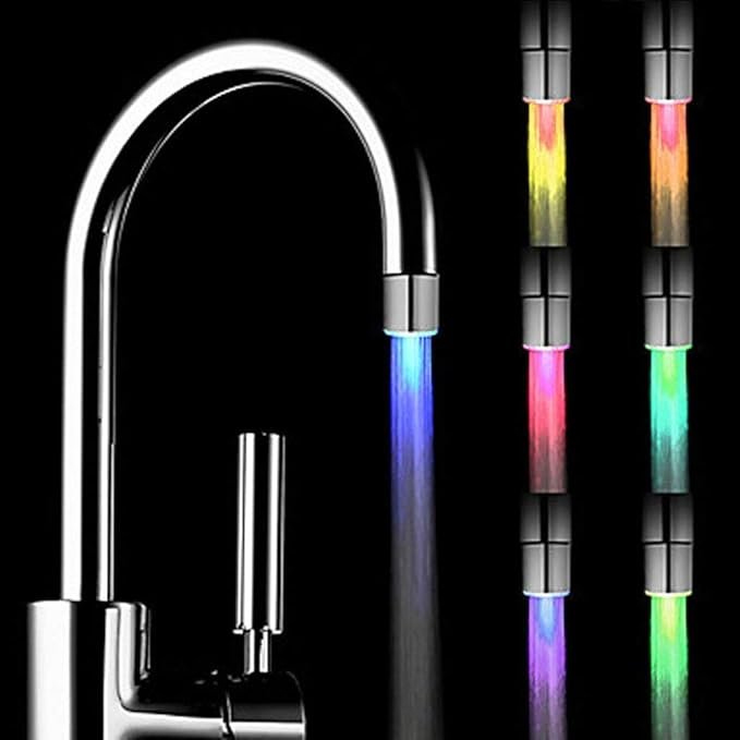 40% OFF LED Tap Light Water Glow Faucet for Kitchen (Multicolour) | Never Seen Before