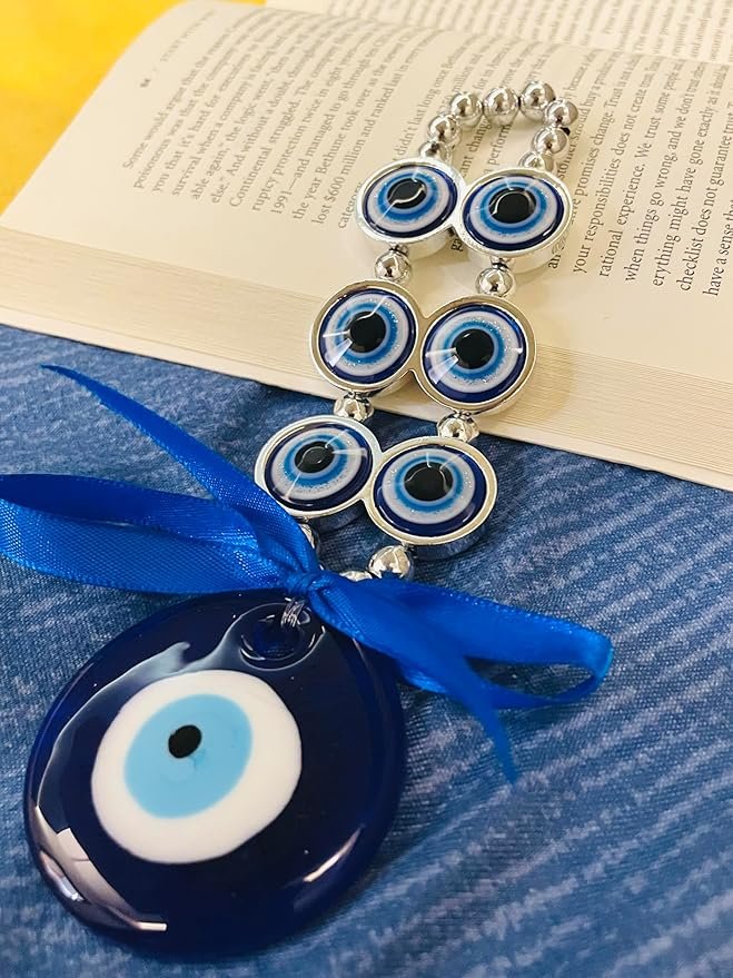 42% OFF Glass Evil Eye Protection Hanging for Good Luck & Prosperity | Healing Item