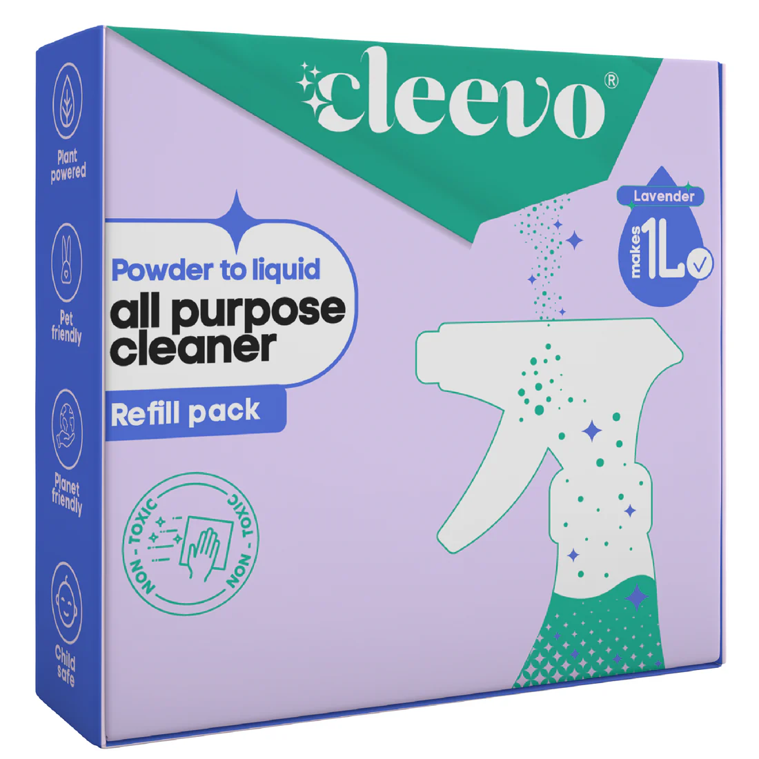 ll Purpose Cleaner - Powder to Liquid