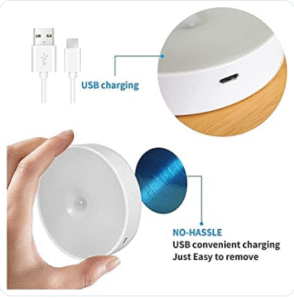 Motion Sensor Light with USB Charging