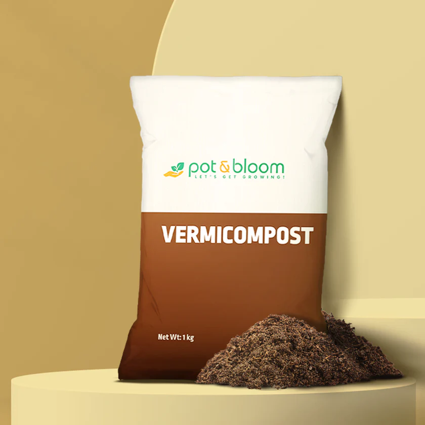 Vermicompost for Nutrient-rich Soil Amendment (1kg)