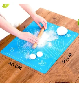 Silicone Non Slip Kneading Mat with Measurements