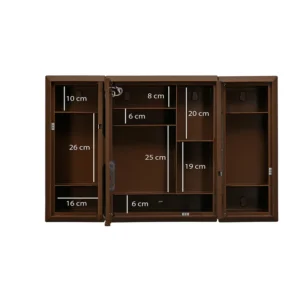 Plastic Cabinet Set with Mirror and LED Diffused Light