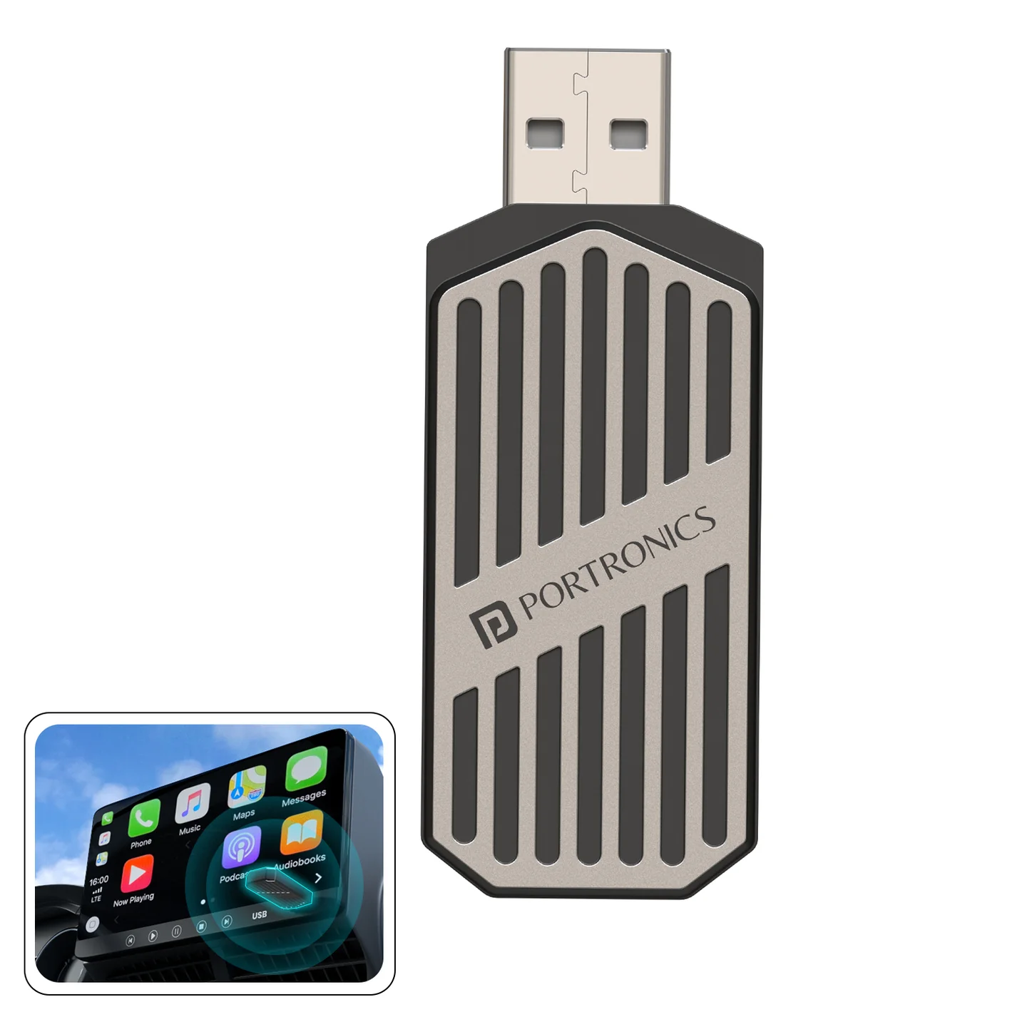 Wireless Connectivity | Compact Size | Retains Original Controls | For Android Auto & Apple CarPlay