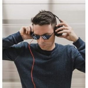 Craftvista Thug Life Sunglasses for Men And Womens, Kids favourite, Photo Prop 12 Bit Pixel Mosaic Unisex Party Glasses (Thuglife Glasses)