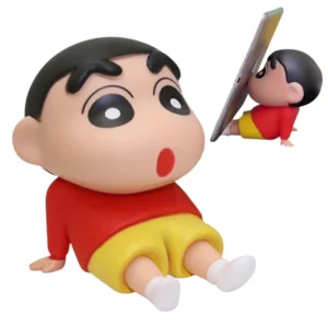 Shinbu: ShinChan Mobile Phone Stand, Cute Phone Holder for Desk & Tabletop Use for Daily Utility & Gifting