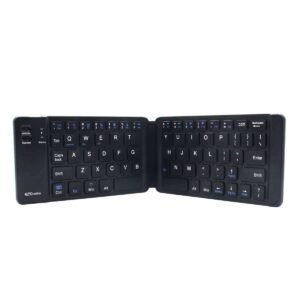 Foldable Wireless Keyboard with Bluetooth Connectivity