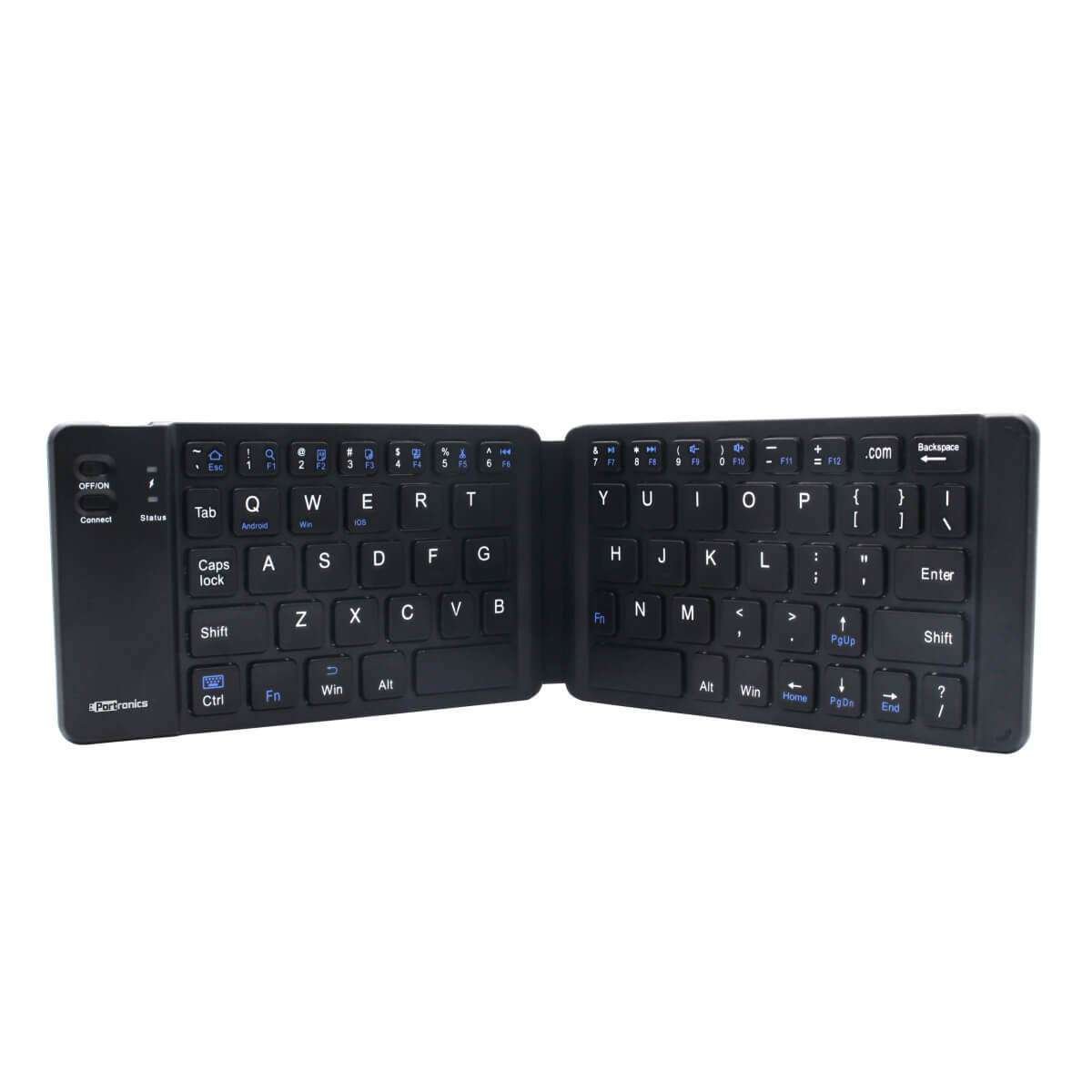 Foldable Wireless Keyboard with Bluetooth Connectivity