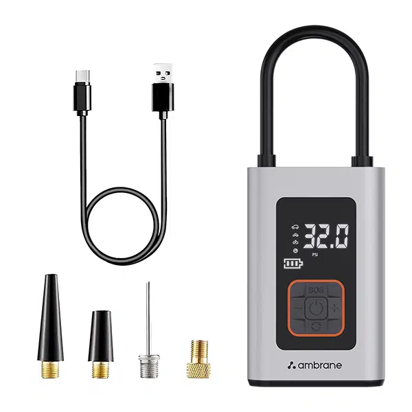 Ambrane ATI-11 Tire Inflator Turbo for Accurate Inflation