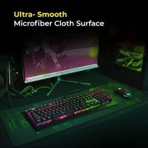 Zebronics Firestorm XL Gaming Mouse Pad A07 Anti-Fray Edges