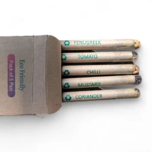 Plantable Stylish Seed Pens 95% Plastic Free (Set of 5)