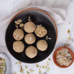 Almond House Gound Laddu (240 gms) Made with Edible Gum