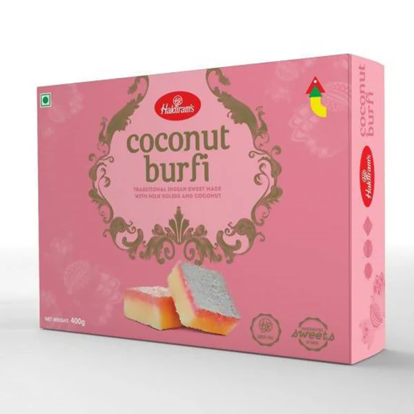 Haldiram's Traditional Coconut Burfi 500 gms