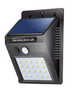 Wireless Motion Sensor 20 LED Solar LED Outdoor Wall Light
