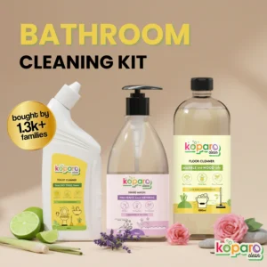 Bathroom Kit - Floor Cleaner - 1L, Toilet Cleaner 800ml, Hand Wash - 500ml - Kit 1