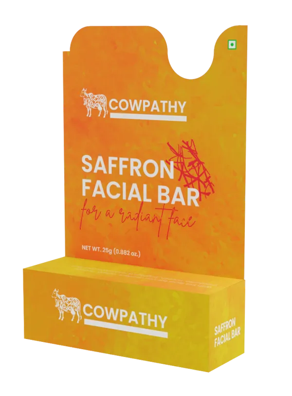 Saffron (Kesar) Facial Bar Non Toxic 100% Vegetarian