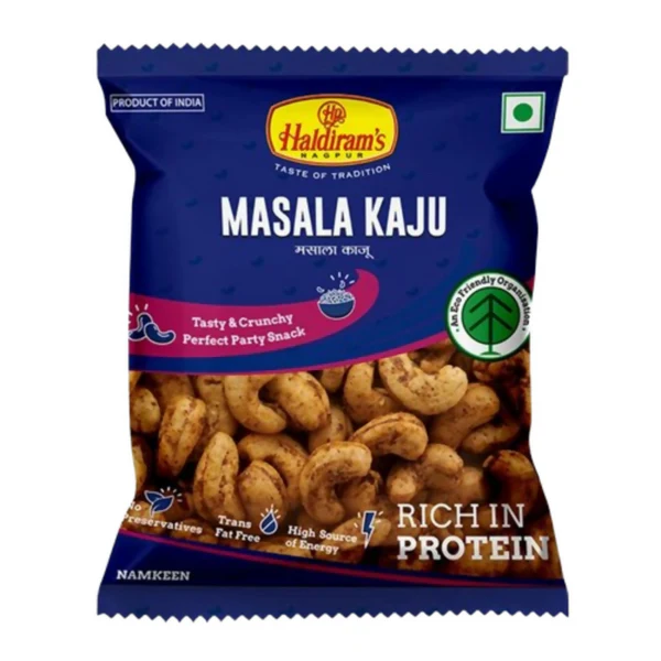 This delightful snack combines a crunchy texture with a unique spice blend, including roasted cumin, tangy amchur, and a hint of black pepper, offering a burst of taste in every bite.