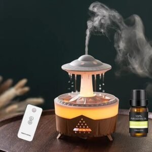 Electric Rain Cloud Aroma Diffuser with Remote Control for Home