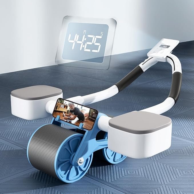 85% OFF Abs Roller with Automatic Rebound for Home Workout | Never Seen Before