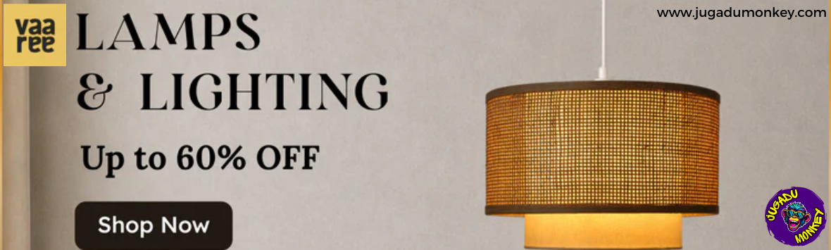 Up to 60% OFF on Home decor Lighting