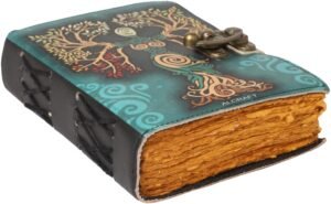 Blank Spell Book of Shadows Journal with Lock